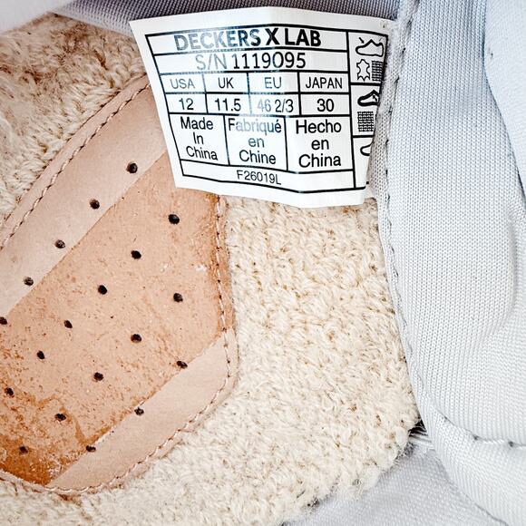 Deckers X Lab Tennis Shoes Mens 12 Running S/N 1119095 X Scape NBK Low Comfort - Picture 5 of 9